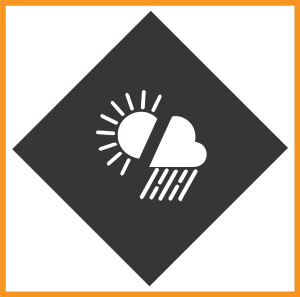 weather resistance icon