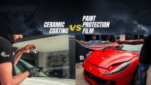 Difference between ceramic coating and paint protection film