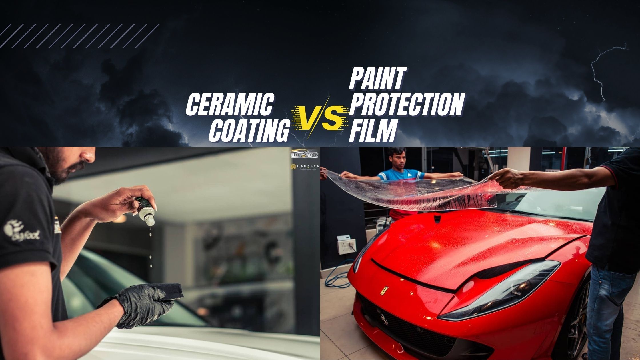 Ceramic Coating vs Paint Protection Film – What is Better?
