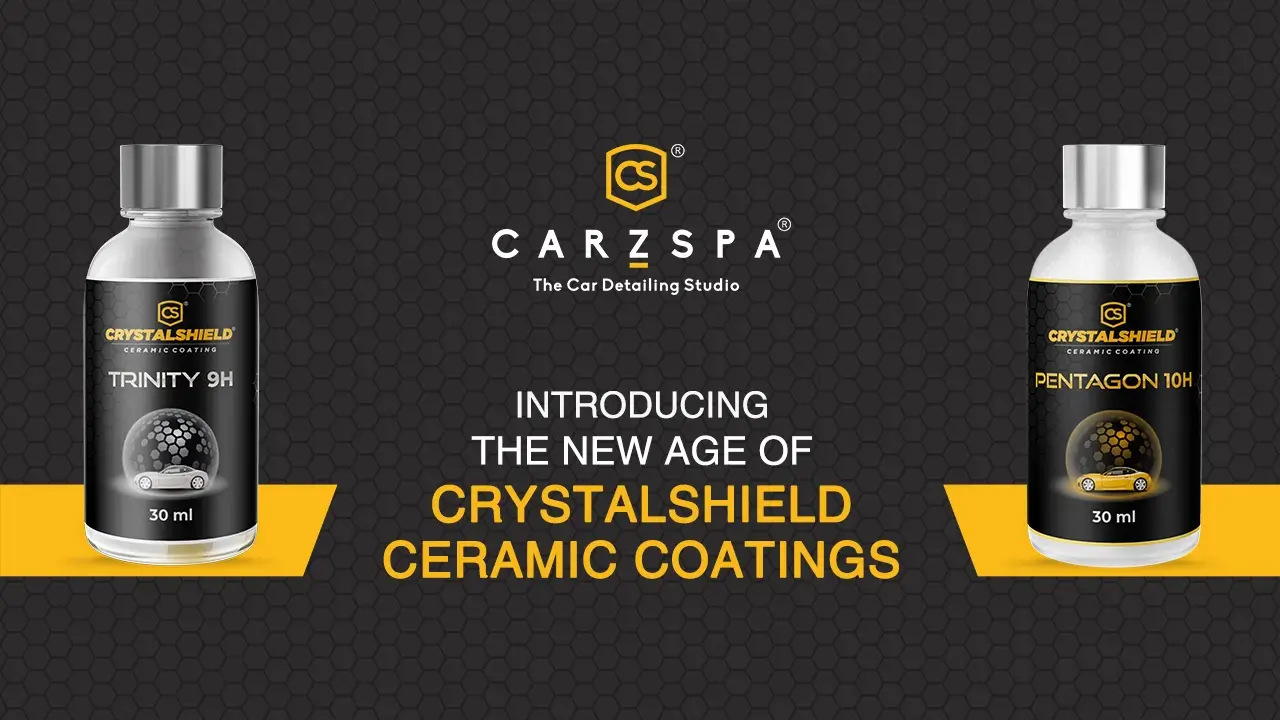 Meet CrystalShield's new age ceramic coating services in India