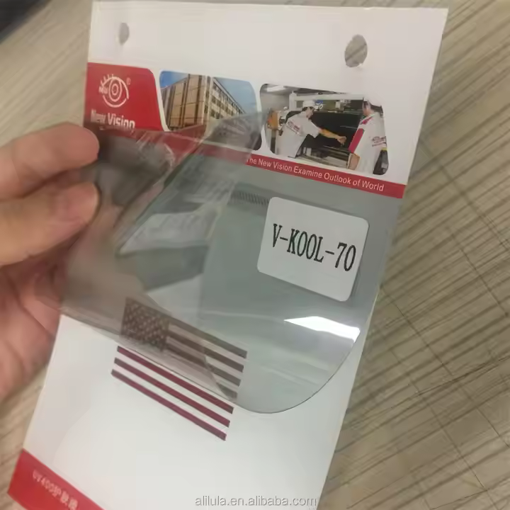 A product card of V-Kool 70 sun protection film Caption: Source - Alibaba