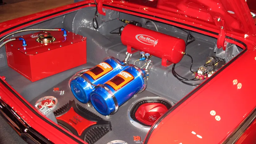 NOS fitted modified car in India