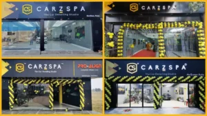 CarzSpa’s superstar detailing studios in Maharashtra - Pune, Gondia, Solapur and Nagpur