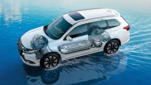 Hribrid Technology Showing Car