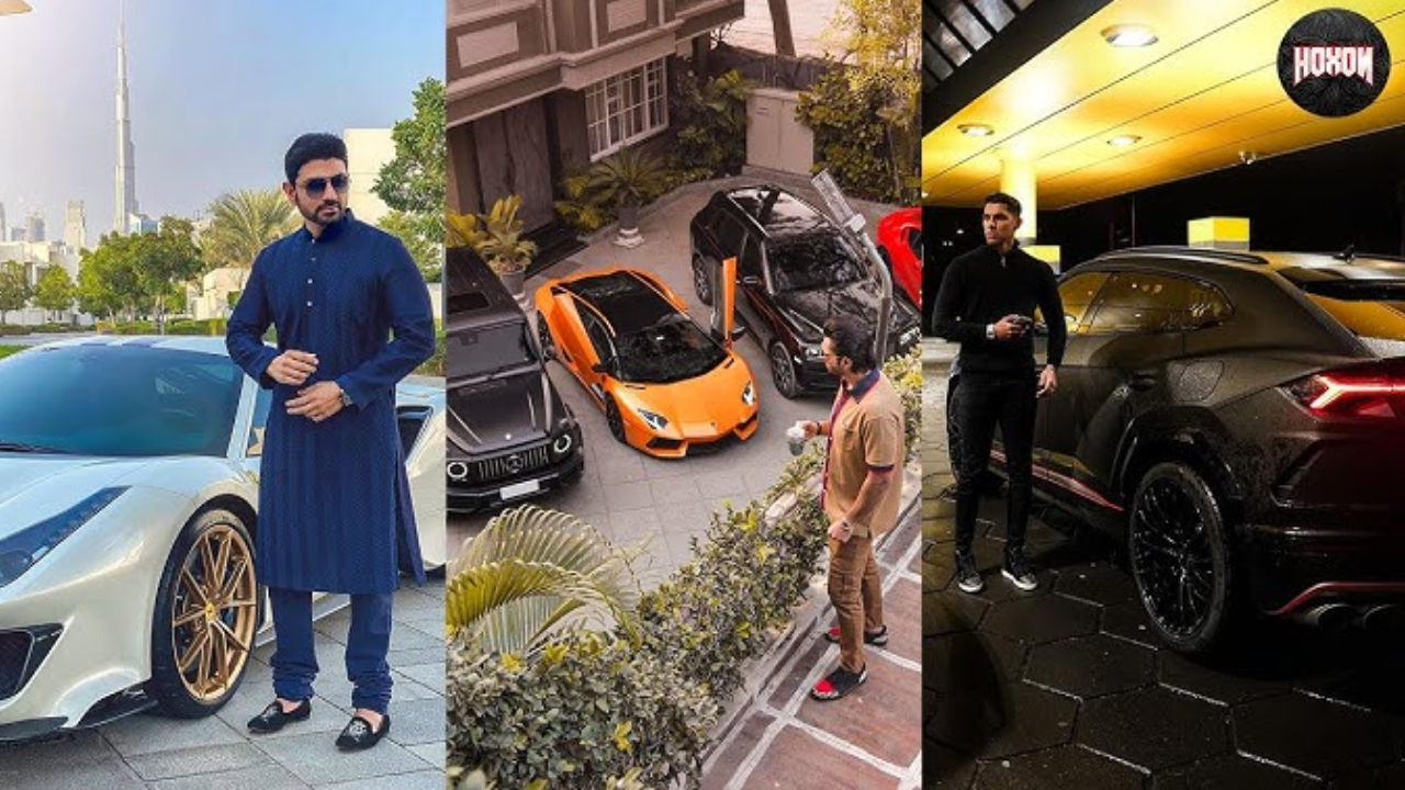A collage of top car collectors in India