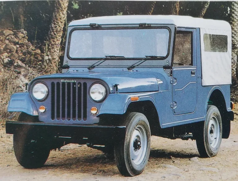 Image of a Mahindra Classic Car