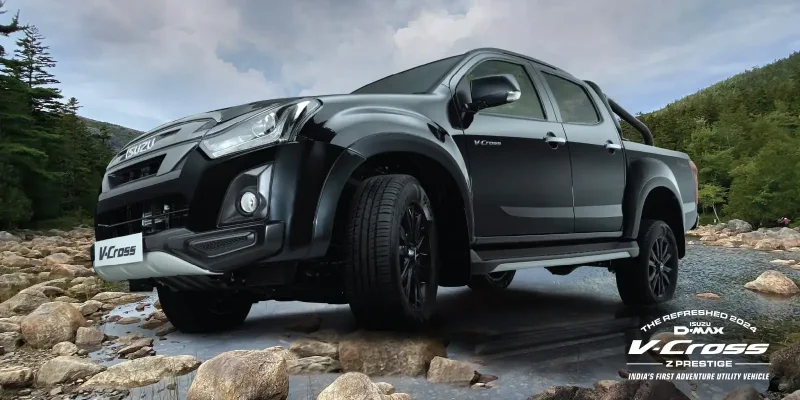 Isuzu V-Cross 4X4 pickup truck for adventure driving