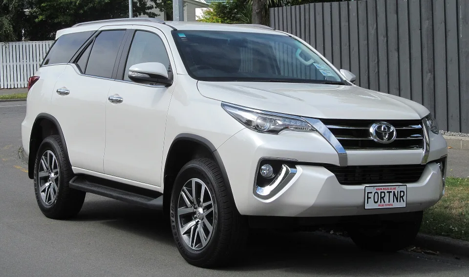 Toyota Fortuner 4X4 SUV in India