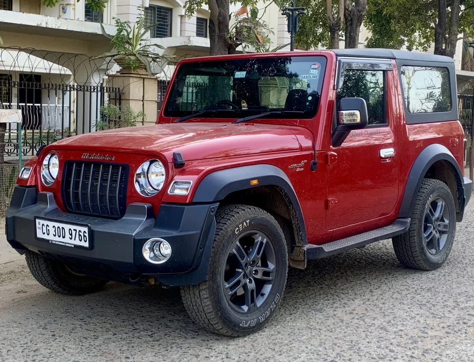 Mahindra Thar 4X4 SUV built for off-road adventures in India