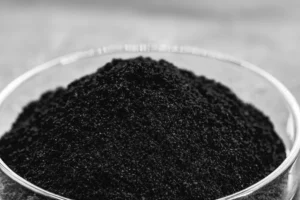 Powdered form of industrial-use graphene