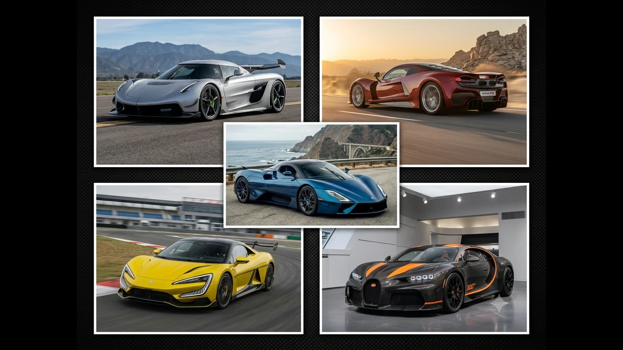 Top 10 fastest cars in the world 2026