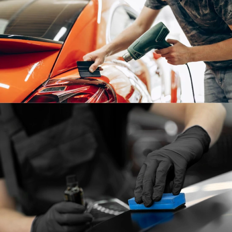 Car paint protection like PPF and ceramic coating